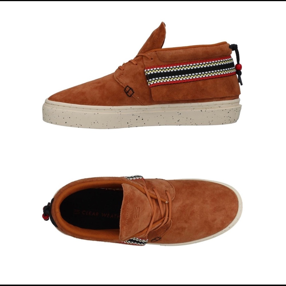 ClearWeather Brand One-O-One Bombay Suede Sneakers
